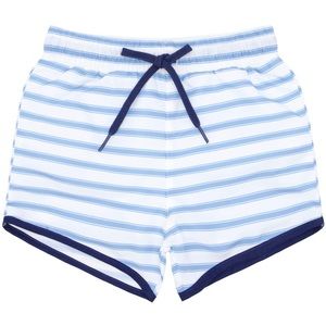 Minnow swim kids - boys blue stripe board shorts 3-4T EUC